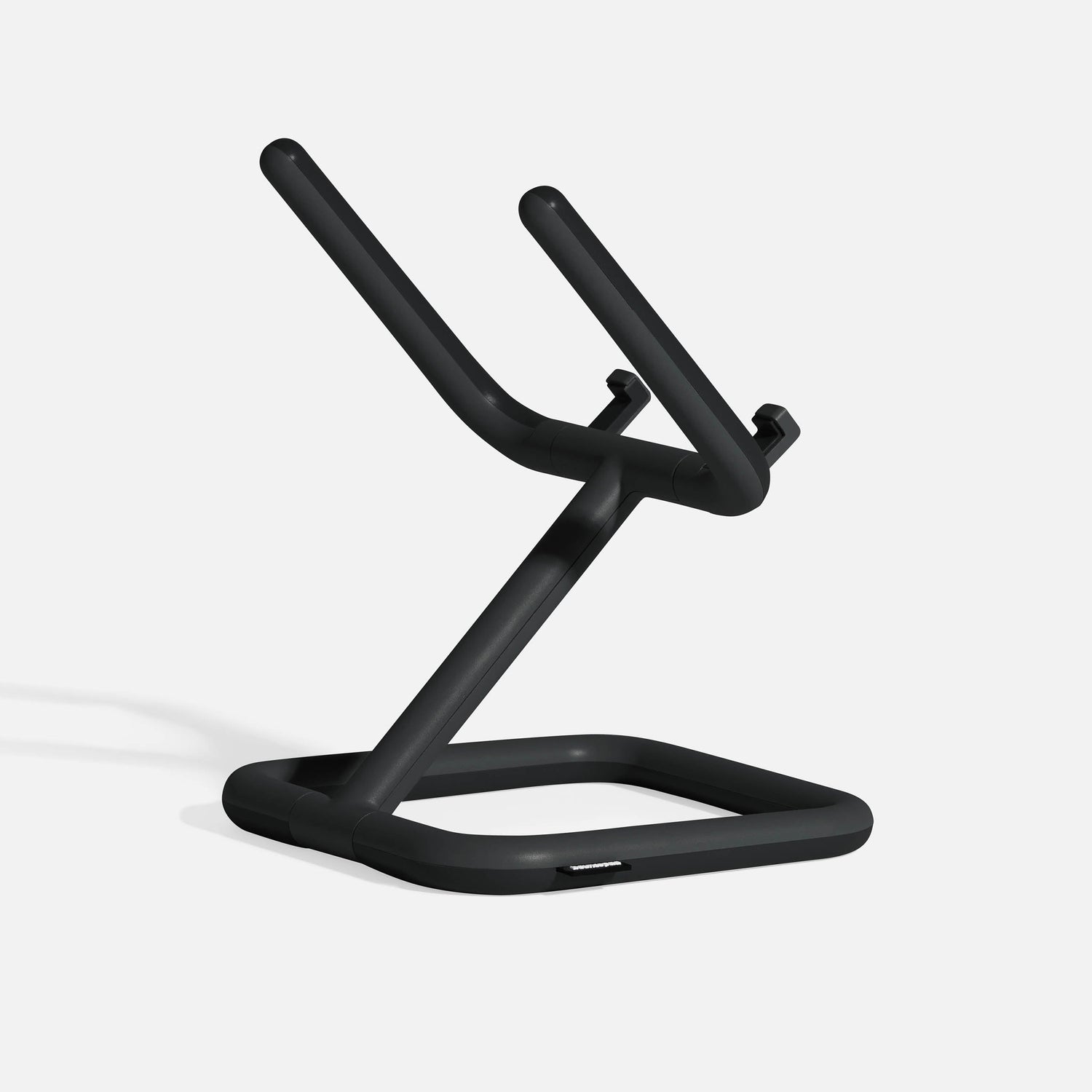 Adjustable tablet stand in black - Bouncepad Go