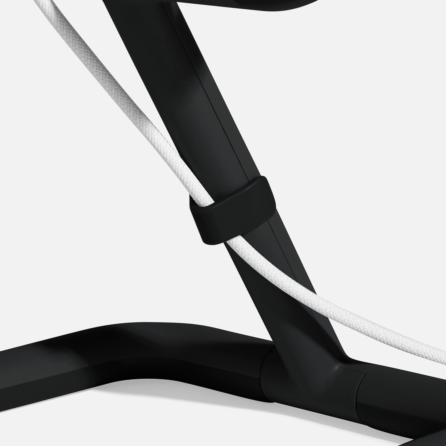 Adjustable tablet stand in black - Bouncepad Go