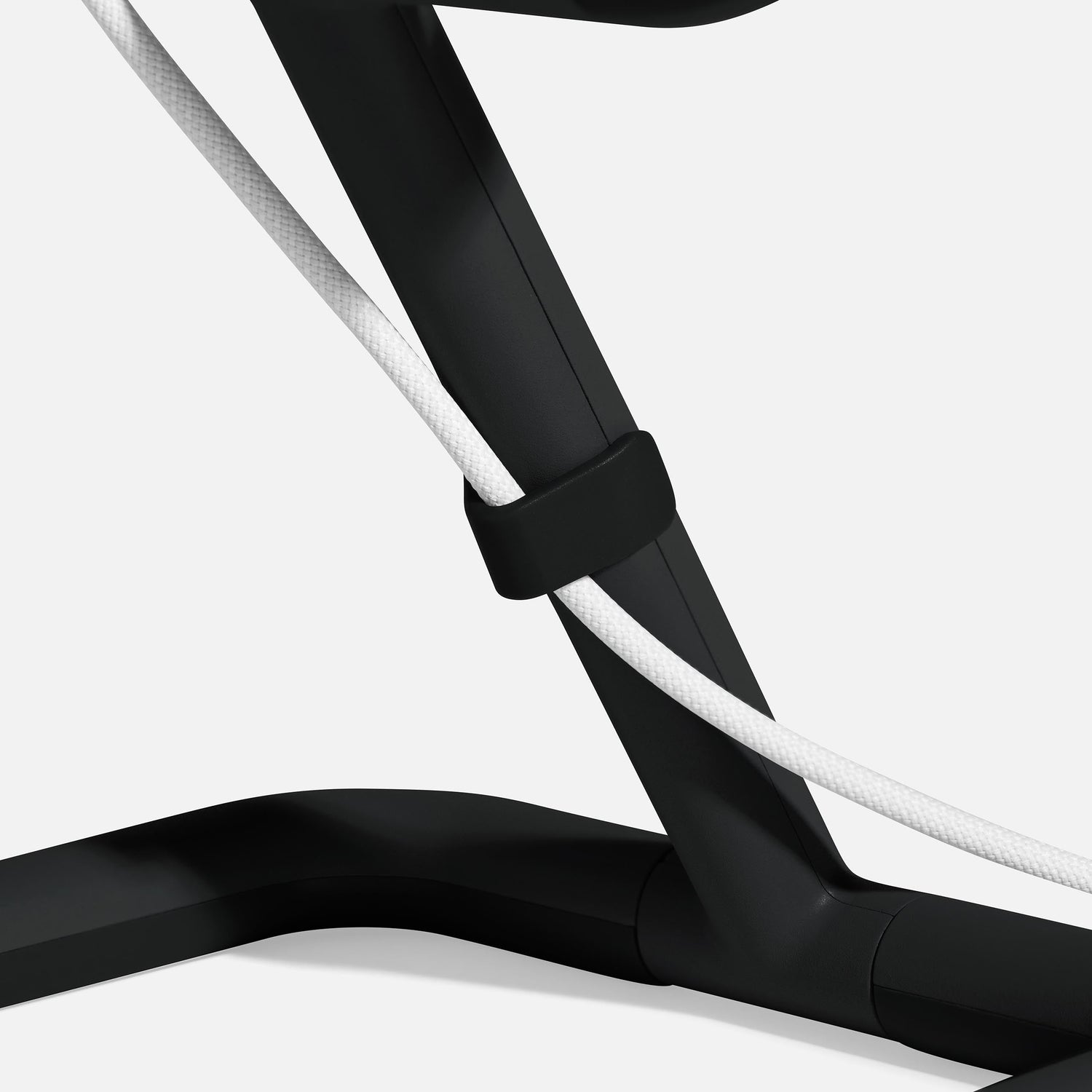 Adjustable tablet stand in black - Bouncepad Go