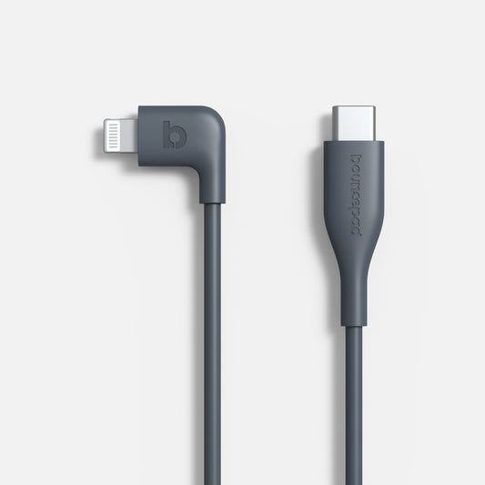 Câble Lightning à Angle Droit vers USB-C de 2 Mètres