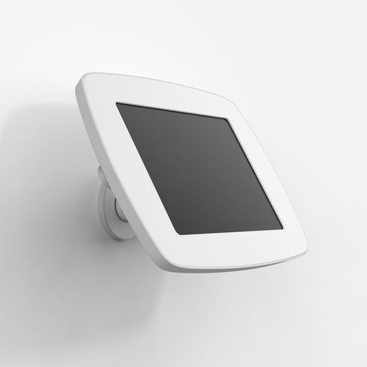 Bouncepad Wallmount - A secure tablet & iPad wall mount in white.