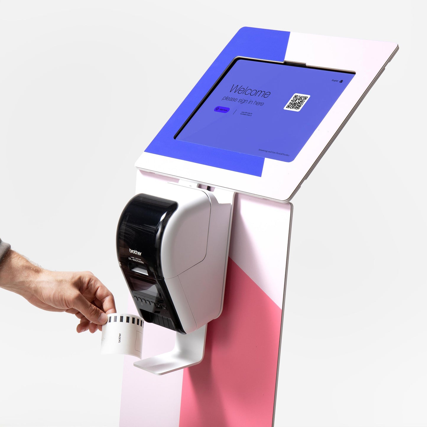 Wing + Brother Printer Mount + Magnetic Branding Panel